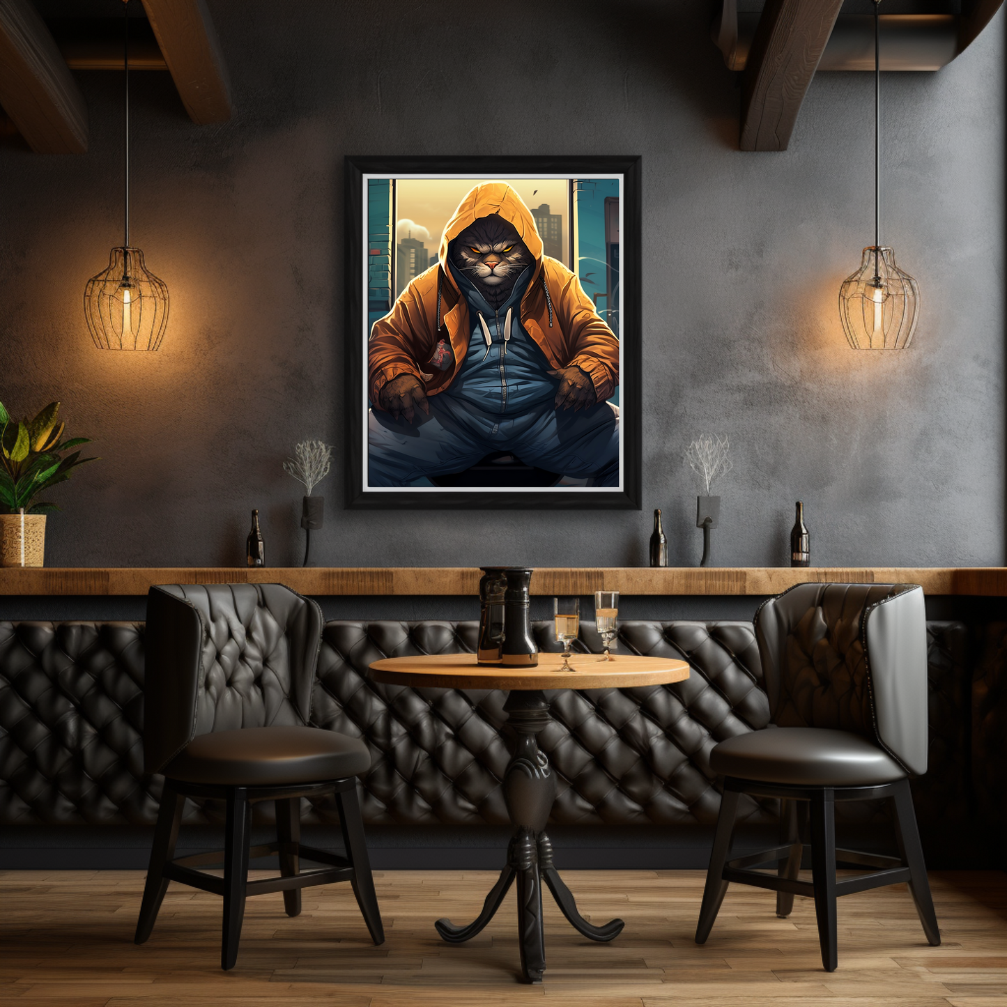 AMELIO | FRAMED CANVAS