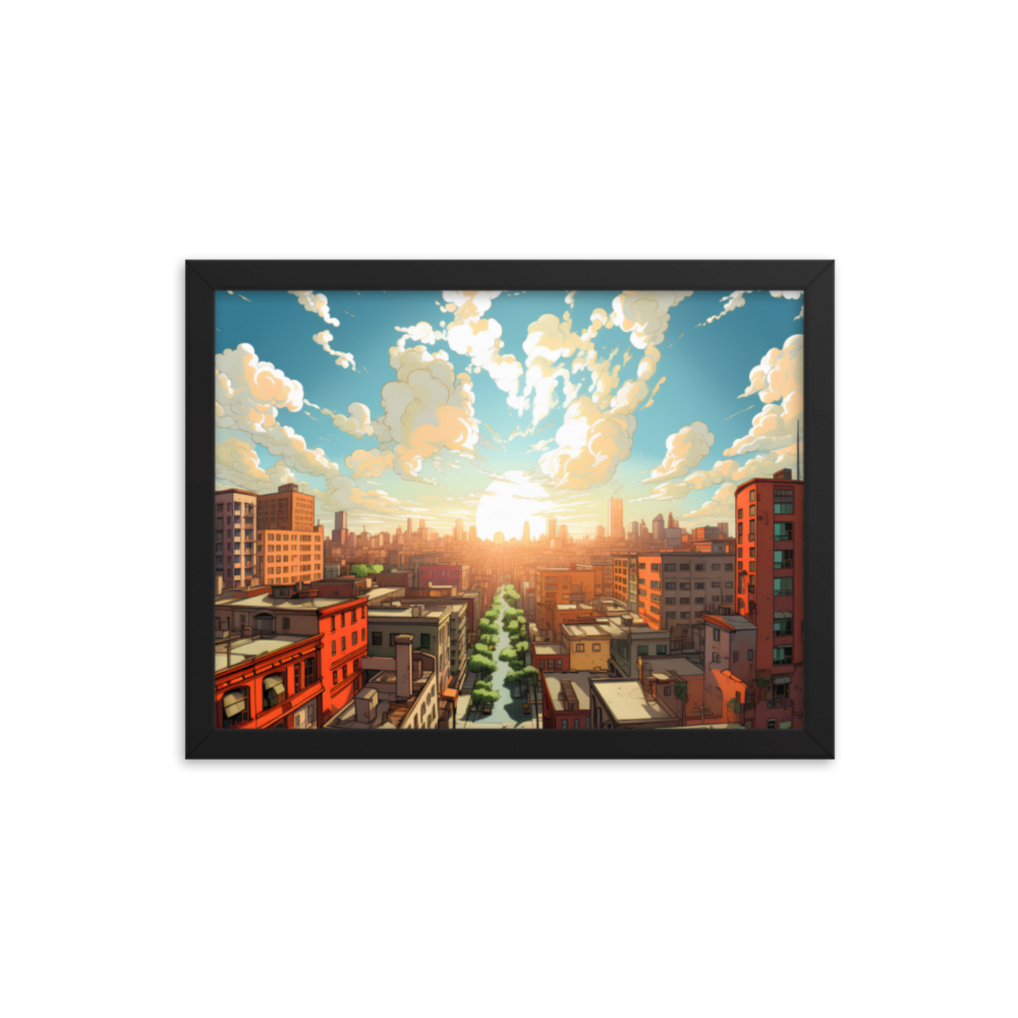 WEST SIDE | FRAMED POSTER