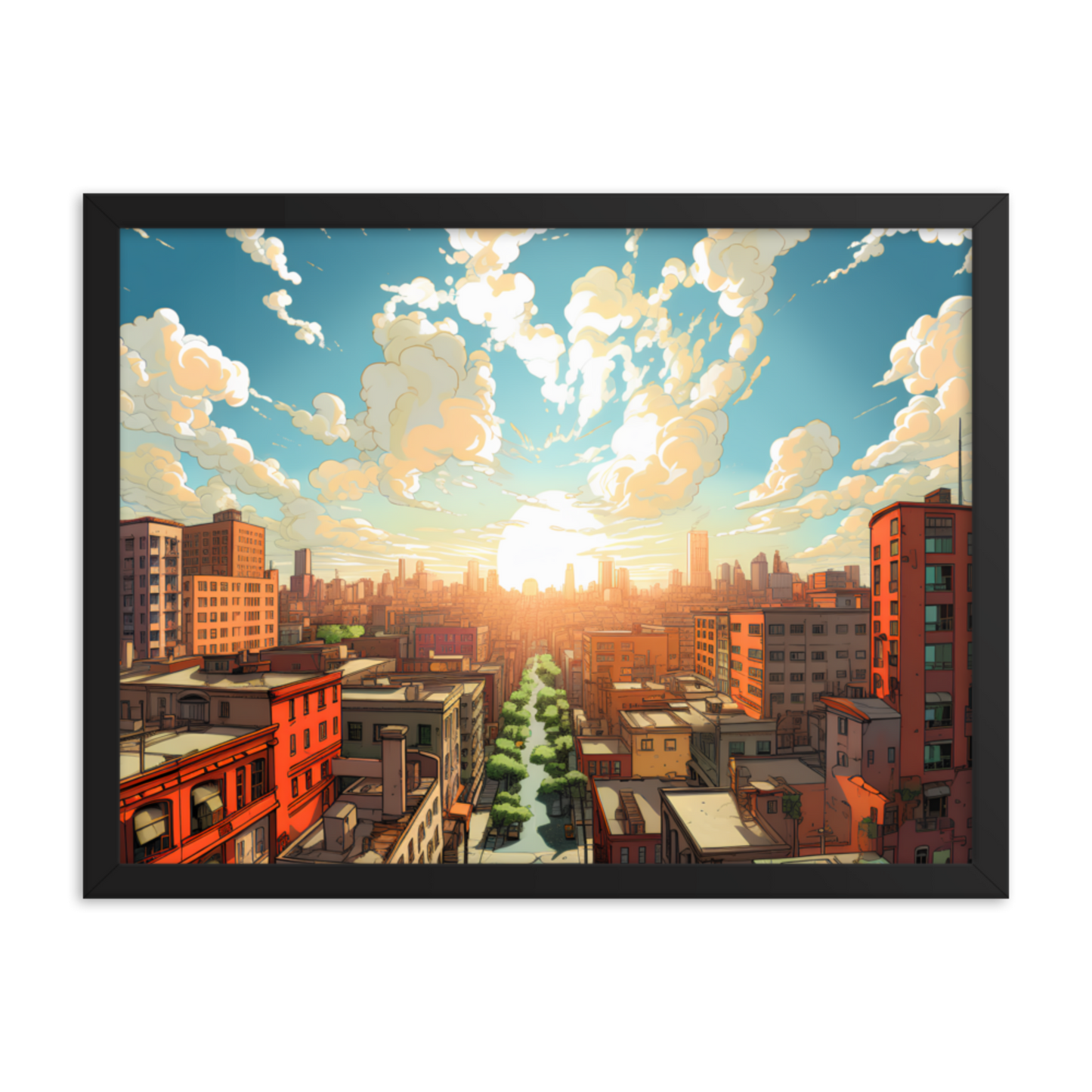 WEST SIDE | FRAMED POSTER