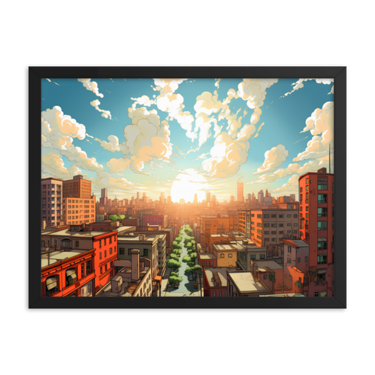 WEST SIDE | FRAMED POSTER