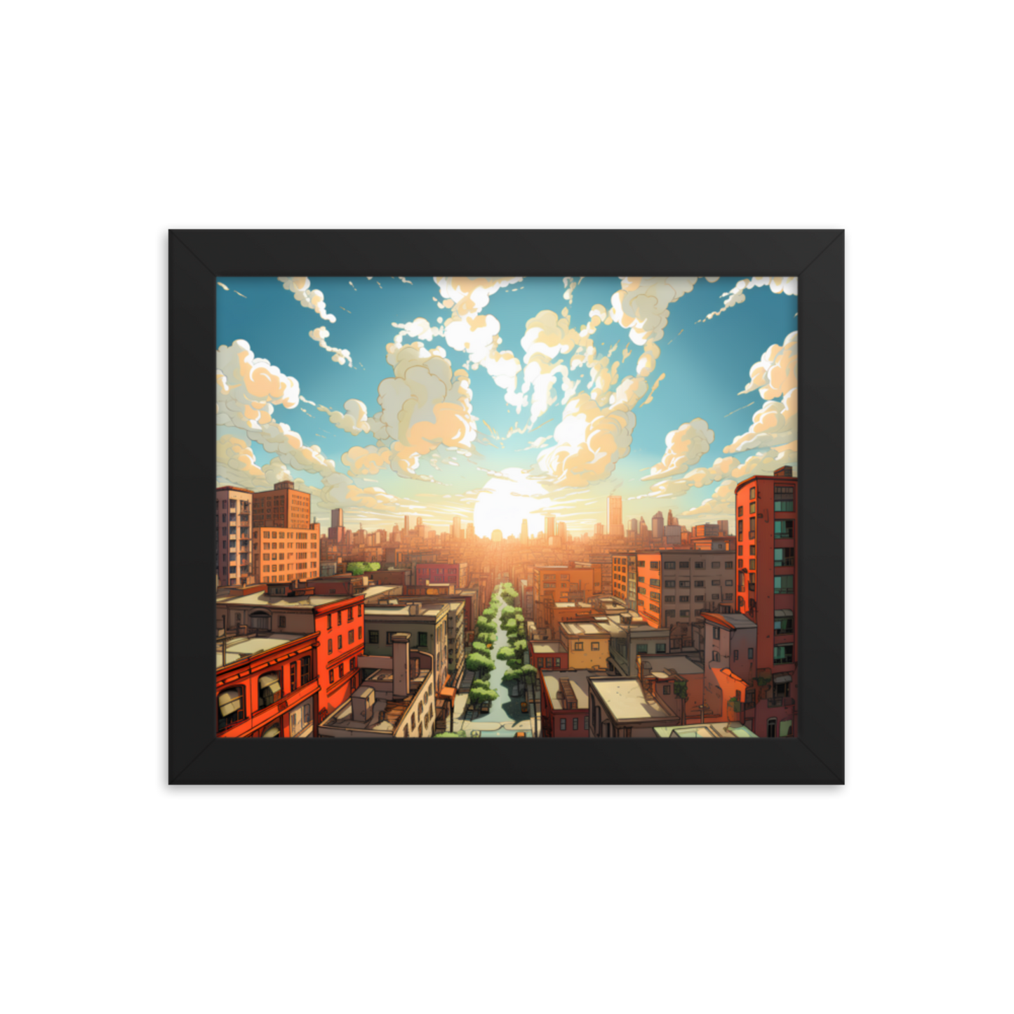 WEST SIDE | FRAMED POSTER