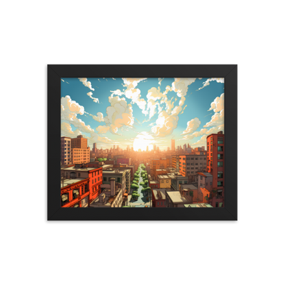 WEST SIDE | FRAMED POSTER