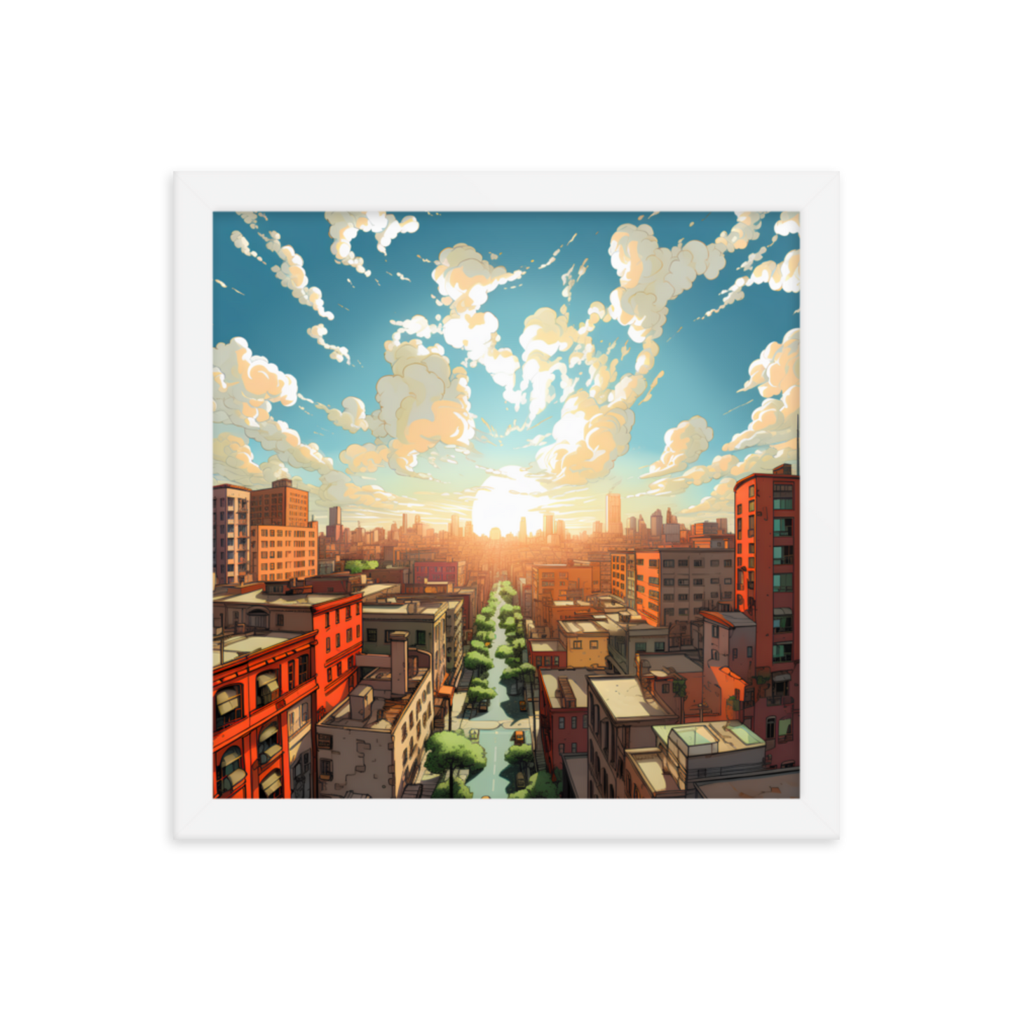 WEST SIDE | FRAMED POSTER