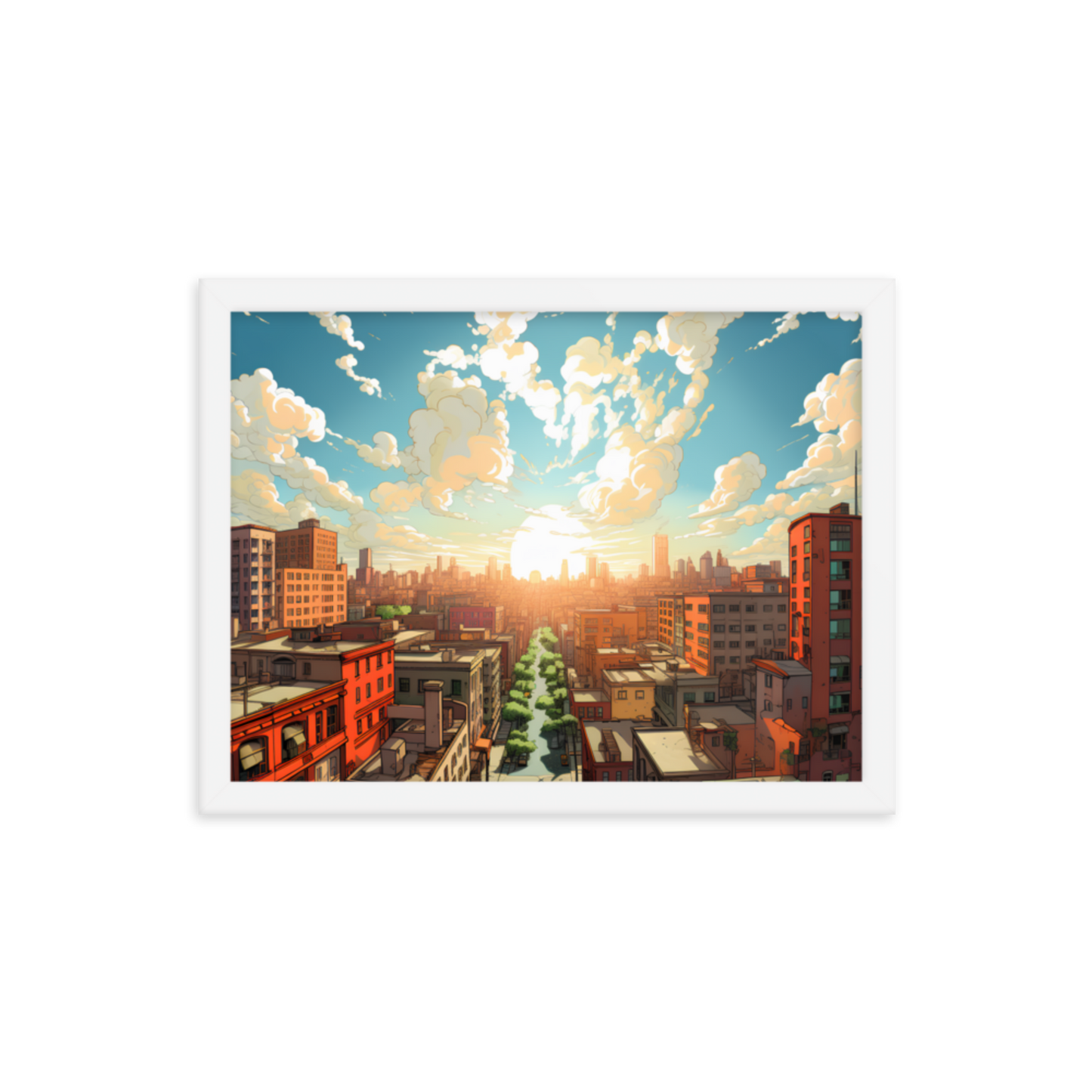 WEST SIDE | FRAMED POSTER