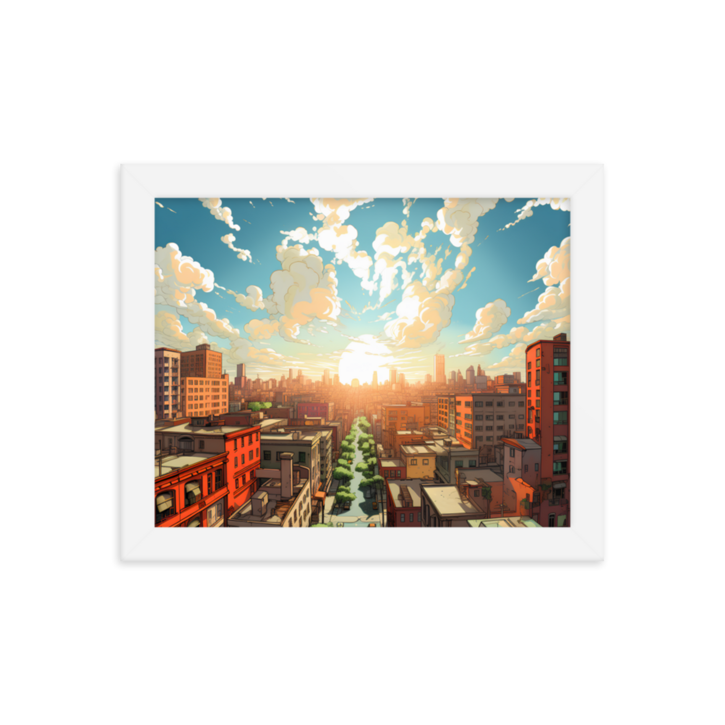 WEST SIDE | FRAMED POSTER