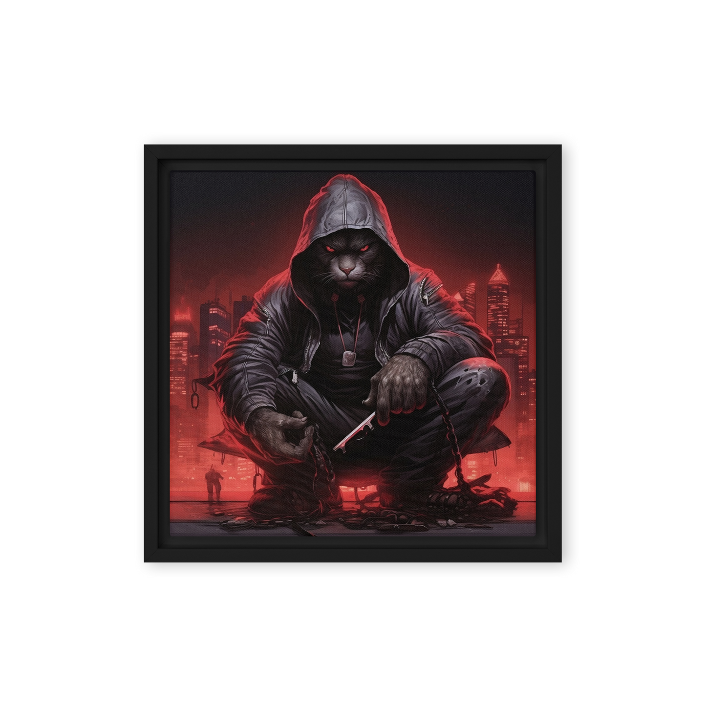 ISAAC | FRAMED CANVAS