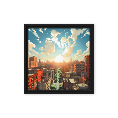 WEST SIDE | FRAMED CANVAS