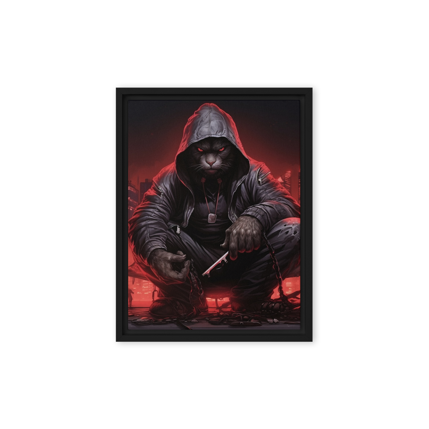 ISAAC | FRAMED CANVAS