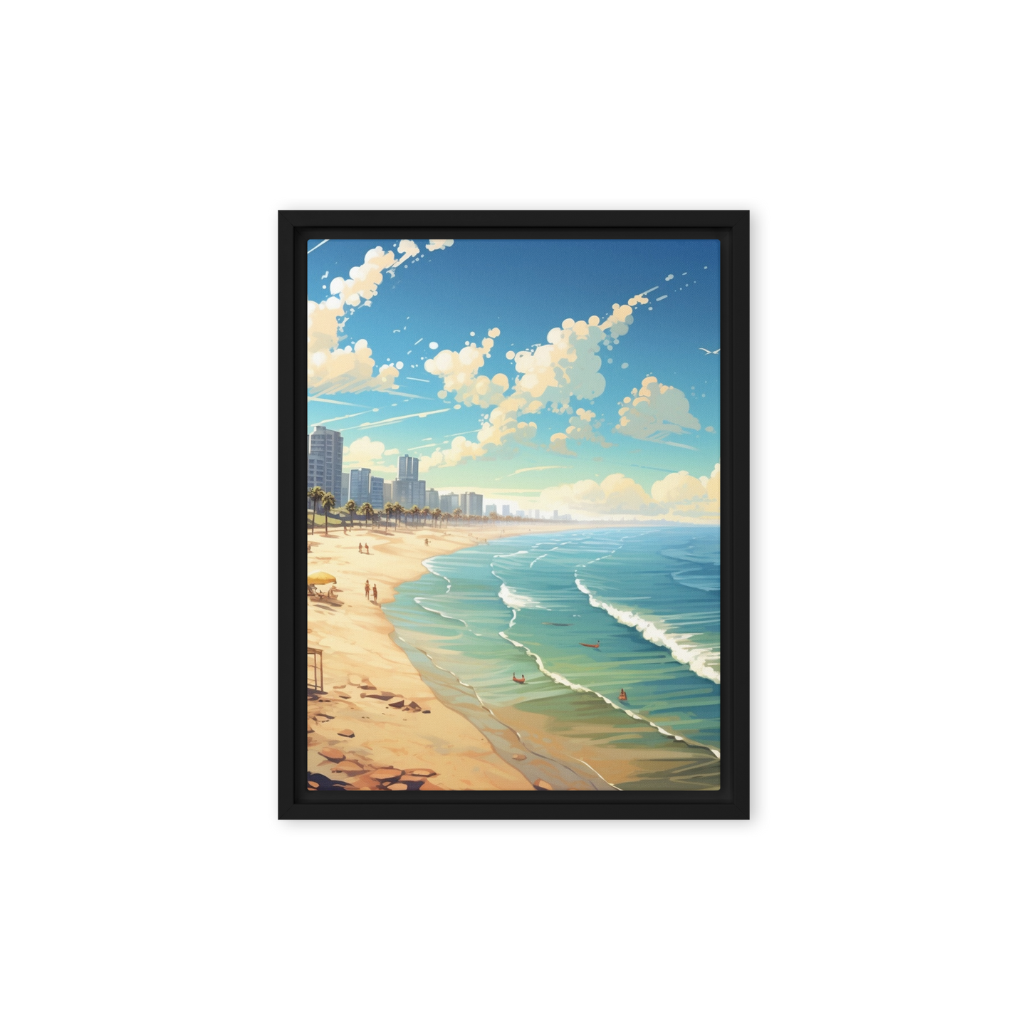 SOUTH SIDE | FRAMED CANVAS