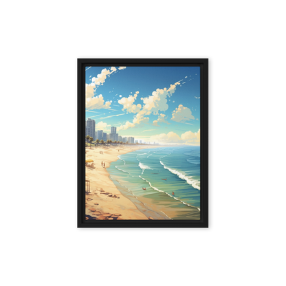 SOUTH SIDE | FRAMED CANVAS