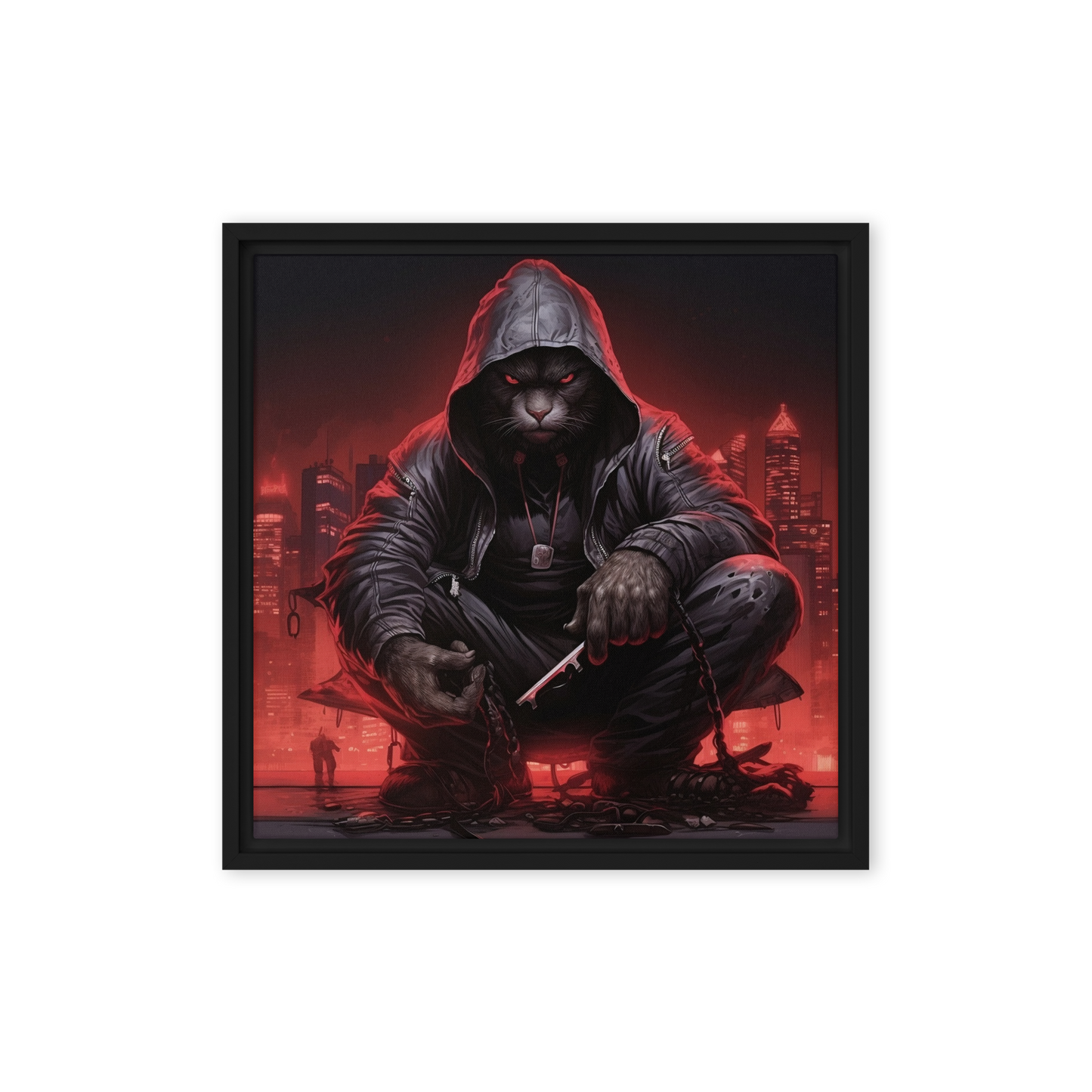 ISAAC | FRAMED CANVAS