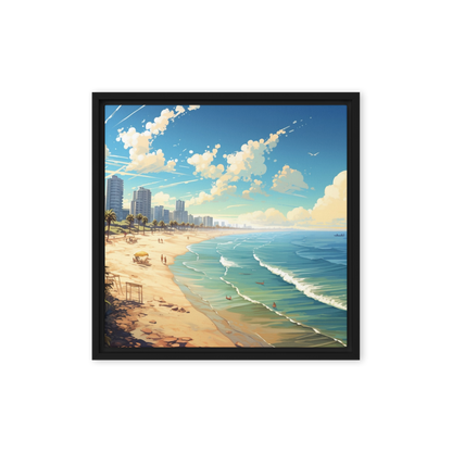 SOUTH SIDE | FRAMED CANVAS