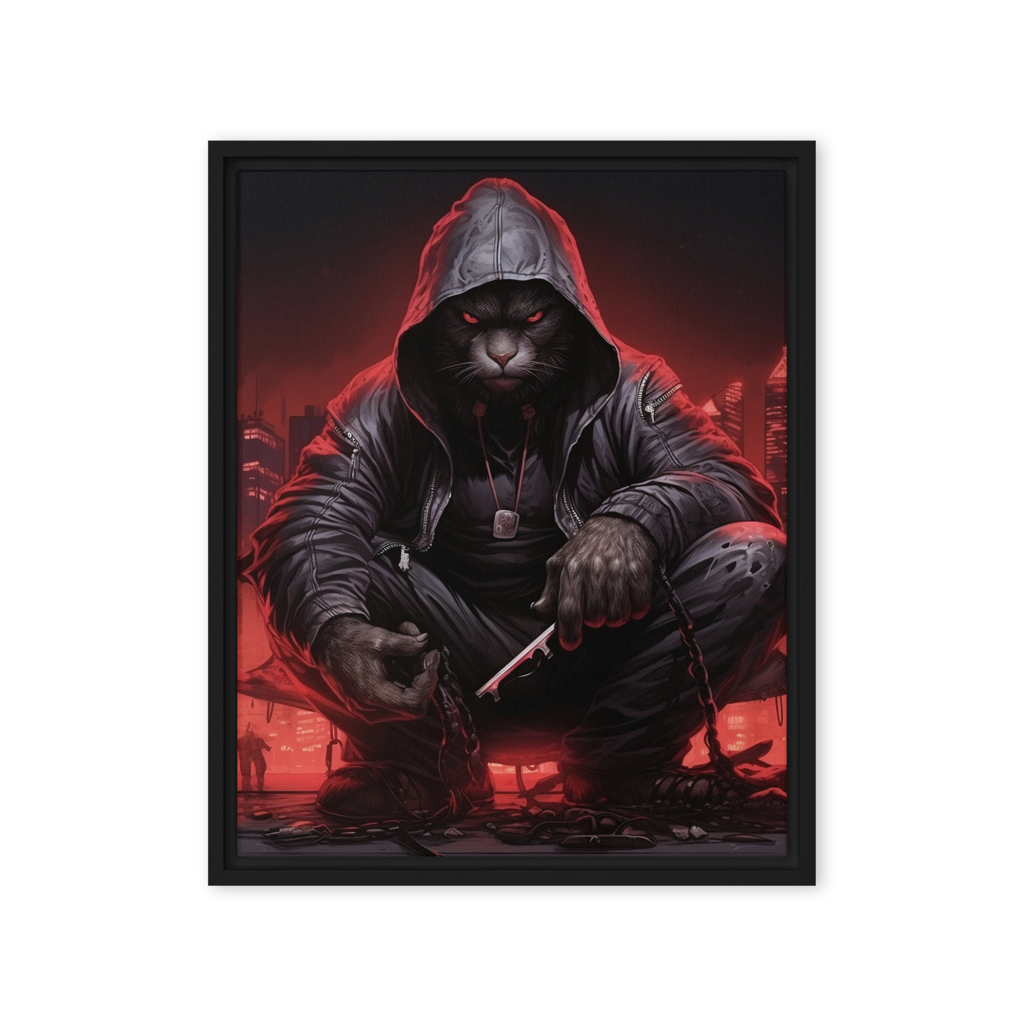 ISAAC | FRAMED CANVAS