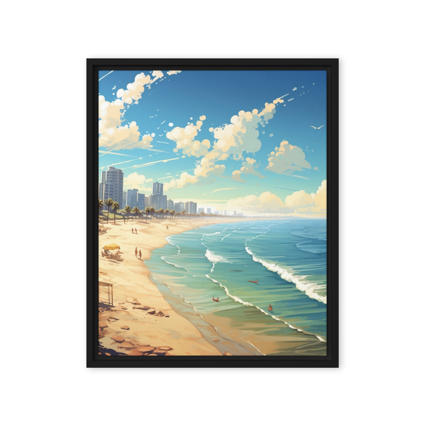 SOUTH SIDE | FRAMED CANVAS