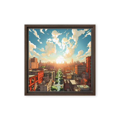 WEST SIDE | FRAMED CANVAS