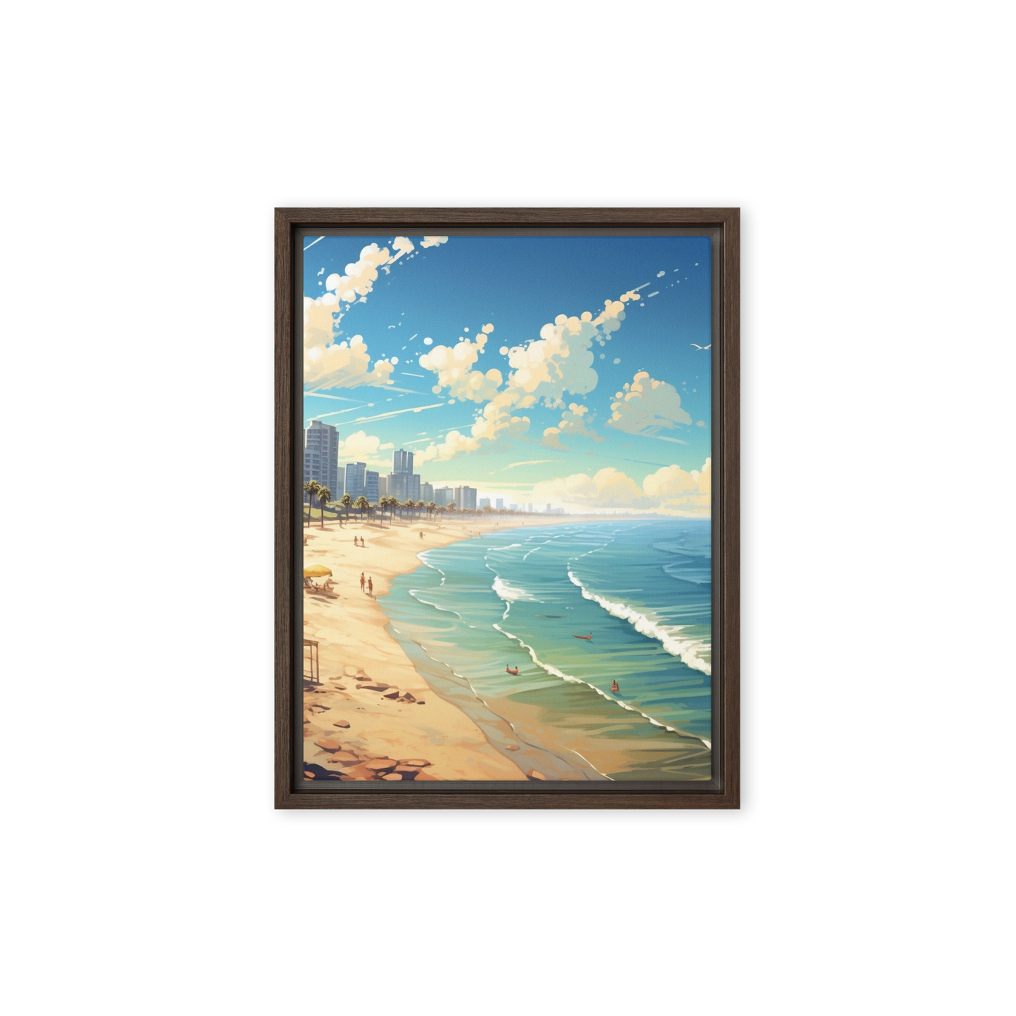 SOUTH SIDE | FRAMED CANVAS