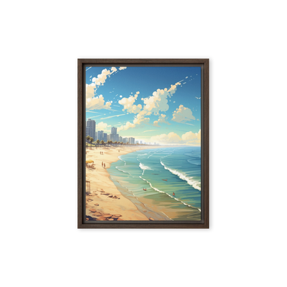 SOUTH SIDE | FRAMED CANVAS