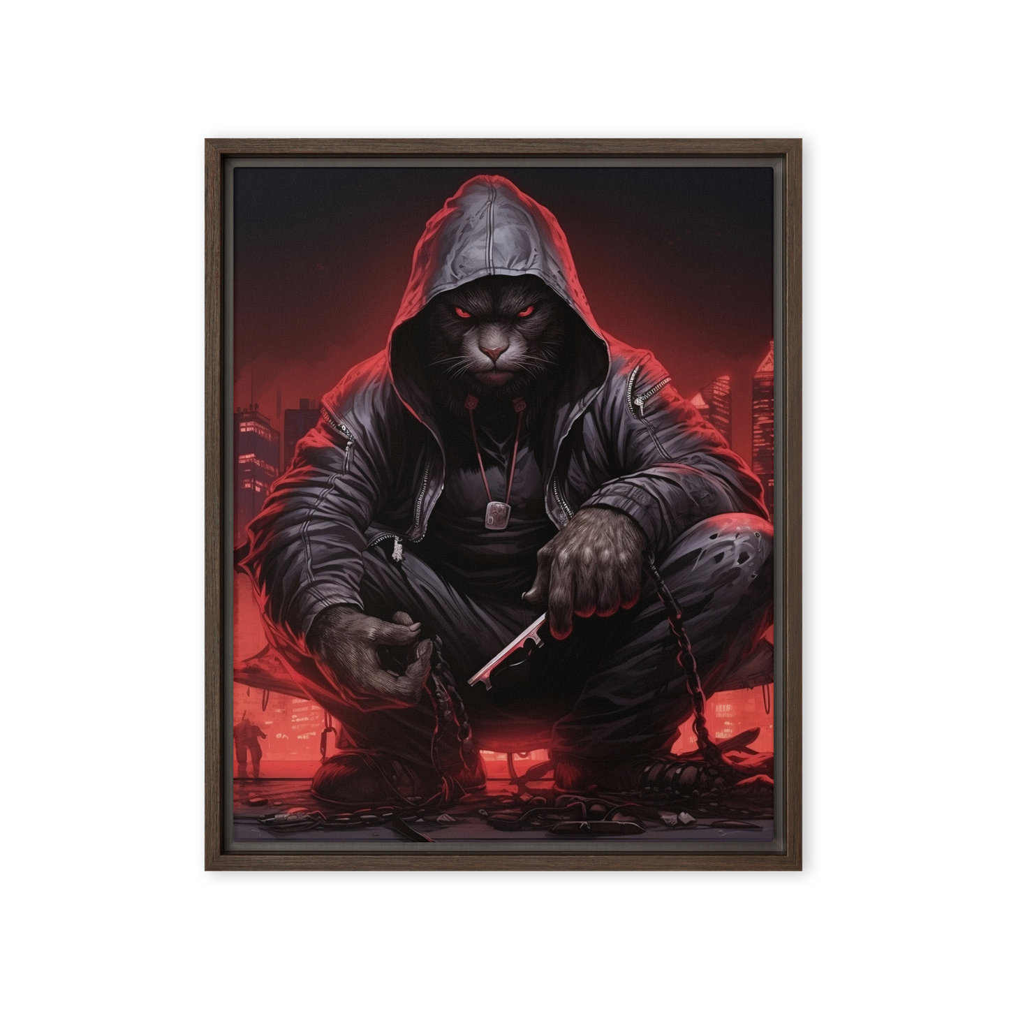 ISAAC | FRAMED CANVAS