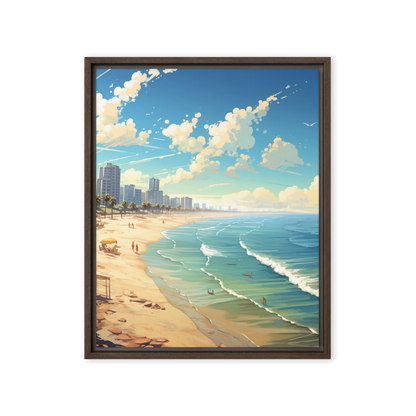 SOUTH SIDE | FRAMED CANVAS