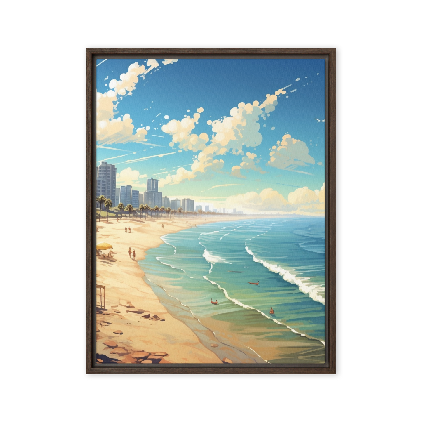 SOUTH SIDE | FRAMED CANVAS