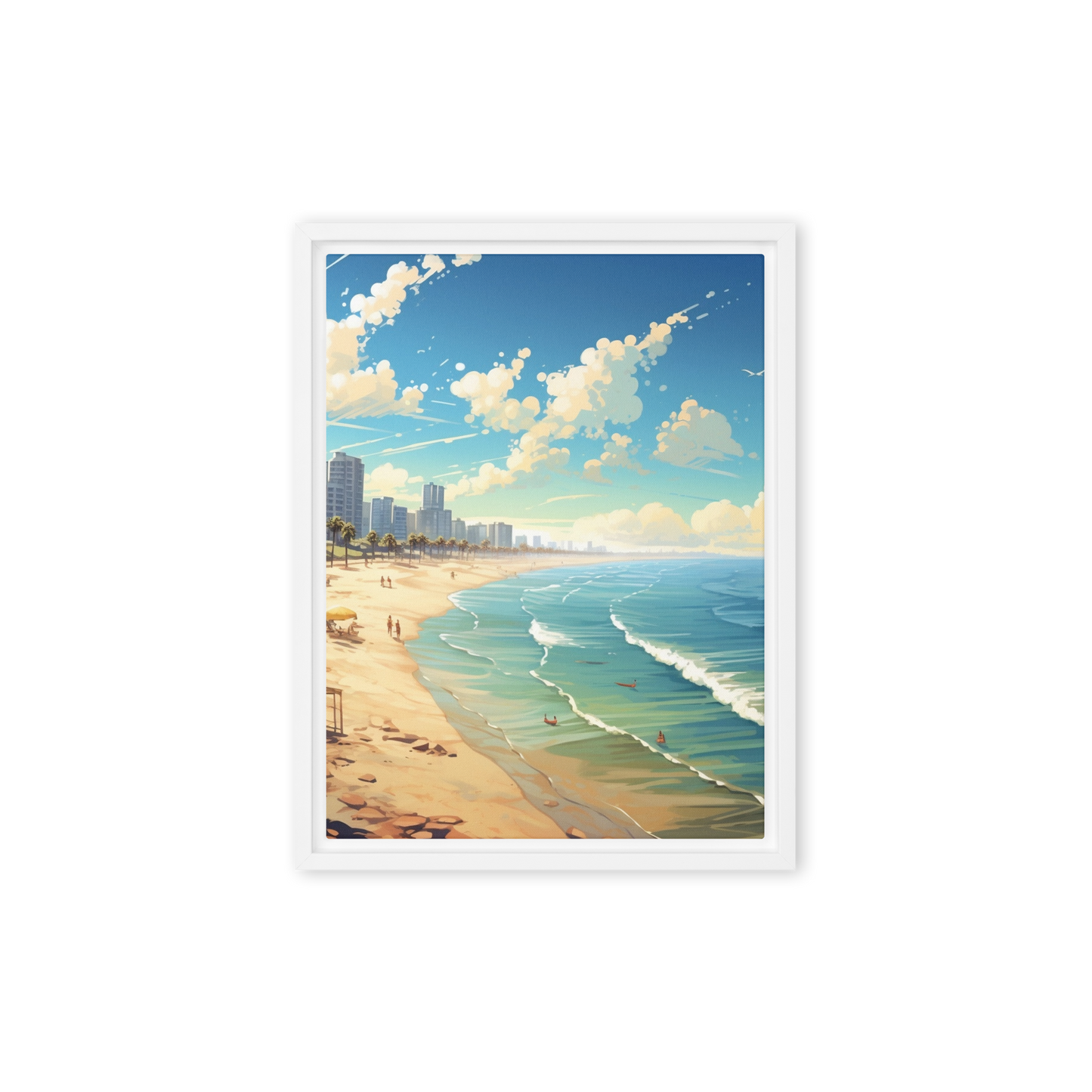 SOUTH SIDE | FRAMED CANVAS