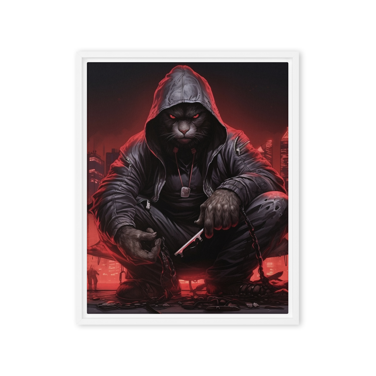 ISAAC | FRAMED CANVAS